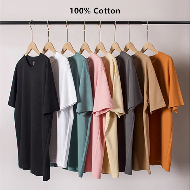 
Wholesale oversized blank camisas customized 100% premium cotton custom t shirt printing plain men t shirts custom printing 