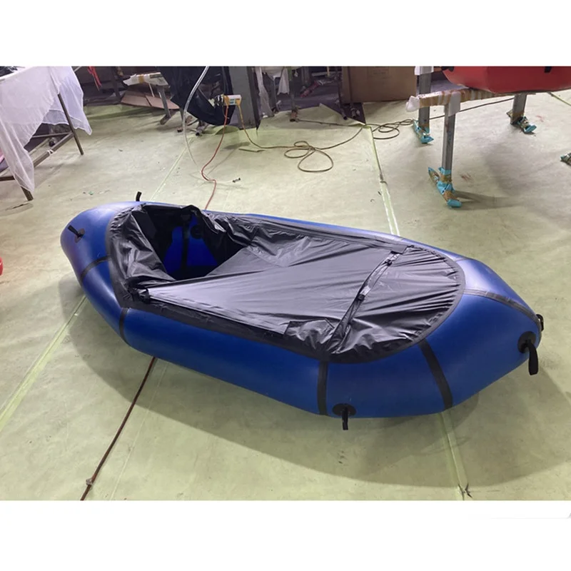 Hot Inflatable Pack Raft River Inflatable Fishing Kayak for Adults