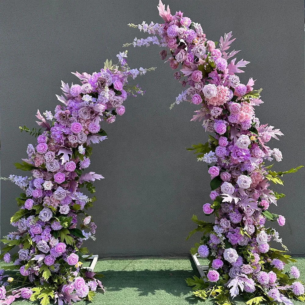 Promotional Products Wedding Decoration Flower Arch Wedding Stage Event Decoration Flowers Wreaths and Plants