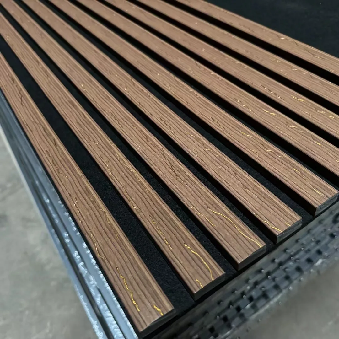 wood panels wall decor interior wood slat Acoustic Panel for wall