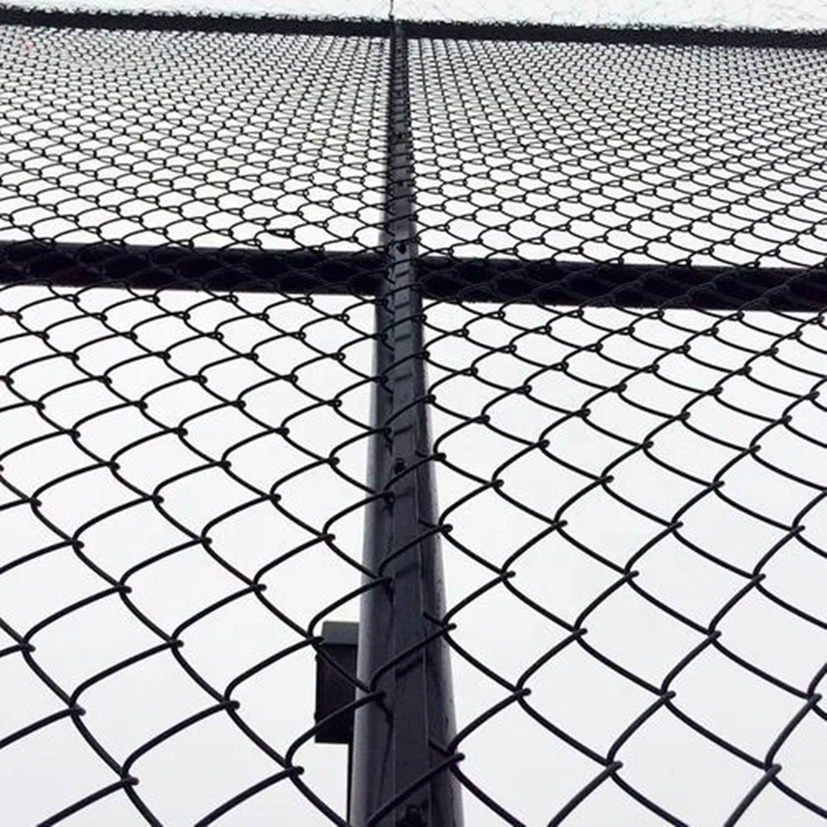 
pvc coated black chain link fence 