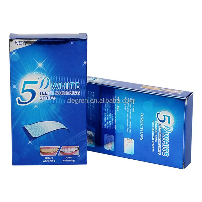 Hygiene Care Teeth Whitening 5d Peroxide Mint Teeth Whitening Strips Whitening strips for teeth