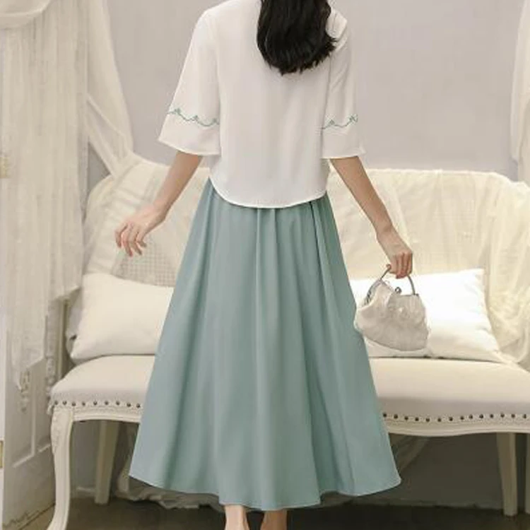 Original Design Ancient Gown Traditional Chinese Hanfu Skirt Clothing For Woman