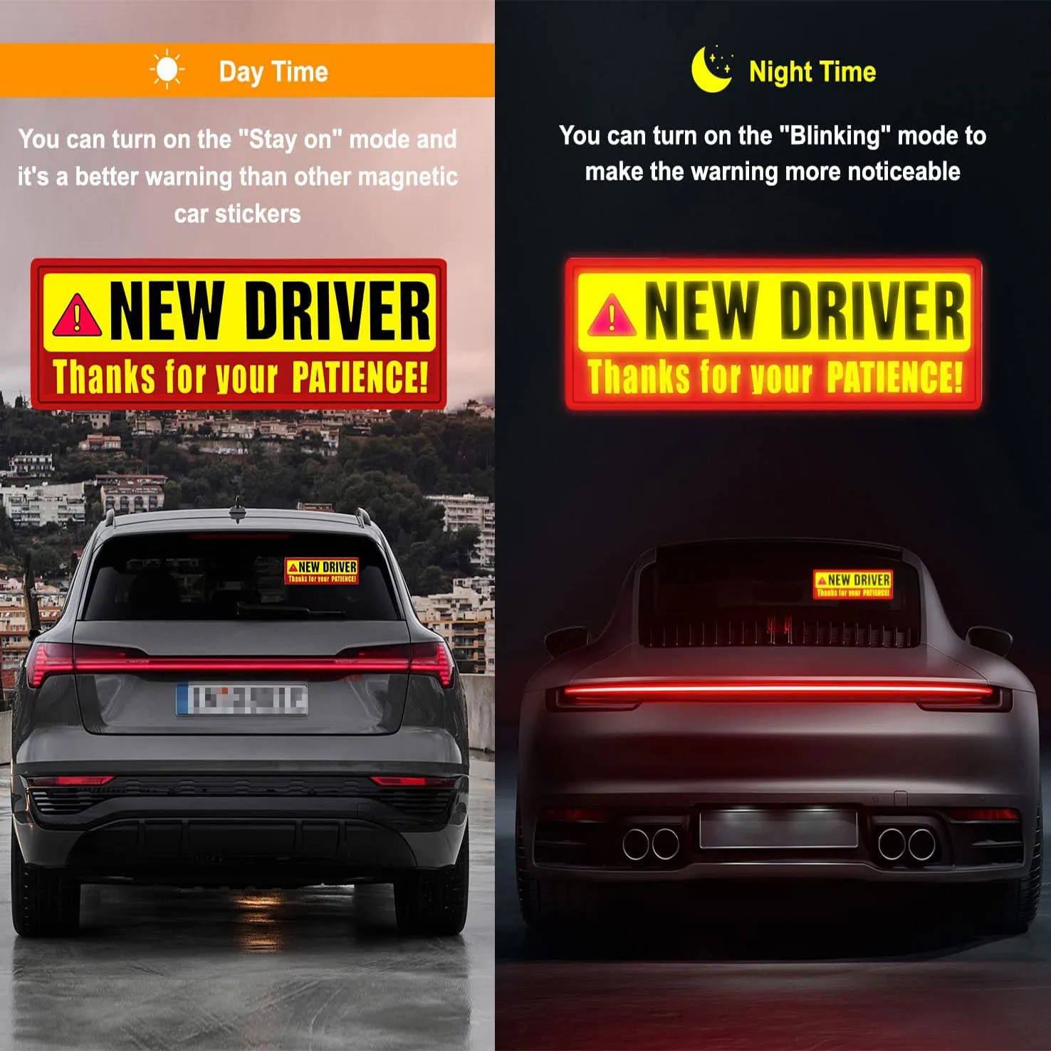 High Quality Custom LED Car Stickers Vinyl Decals for Car Windows and Windshields