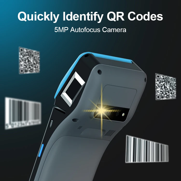 POS Device With 6 Inch Point Capacitive Screen Android POS Machine With Multilingual Printer Z500