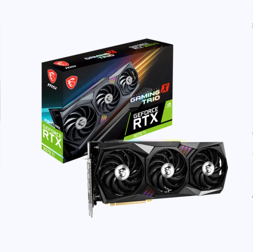 
 В наличии Rtx 3070Ti 3070 карты Дешевые Zotac Rtx3070 Msi Geforce Gaming X Trio - N Dual-Rtx3070-O8G графической видеокарты GPU мини  