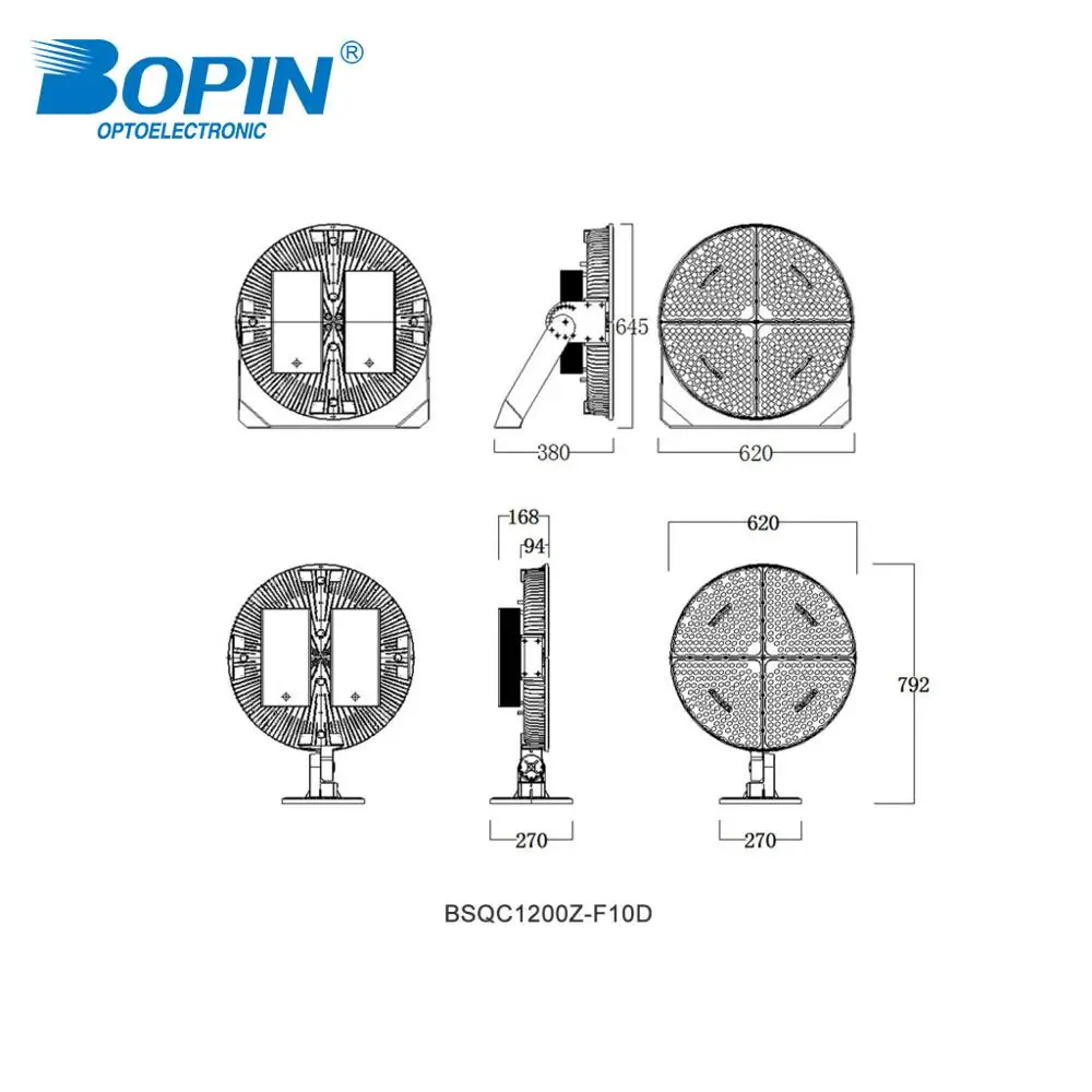 
Lily 600w 900w led high mast light for sports outdoor commercial lighting 