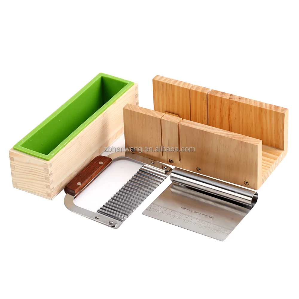 Nicole Handmade Wood Loaf Soap Bar Manual Professional Soap Cutter And Loaf Soap Mold