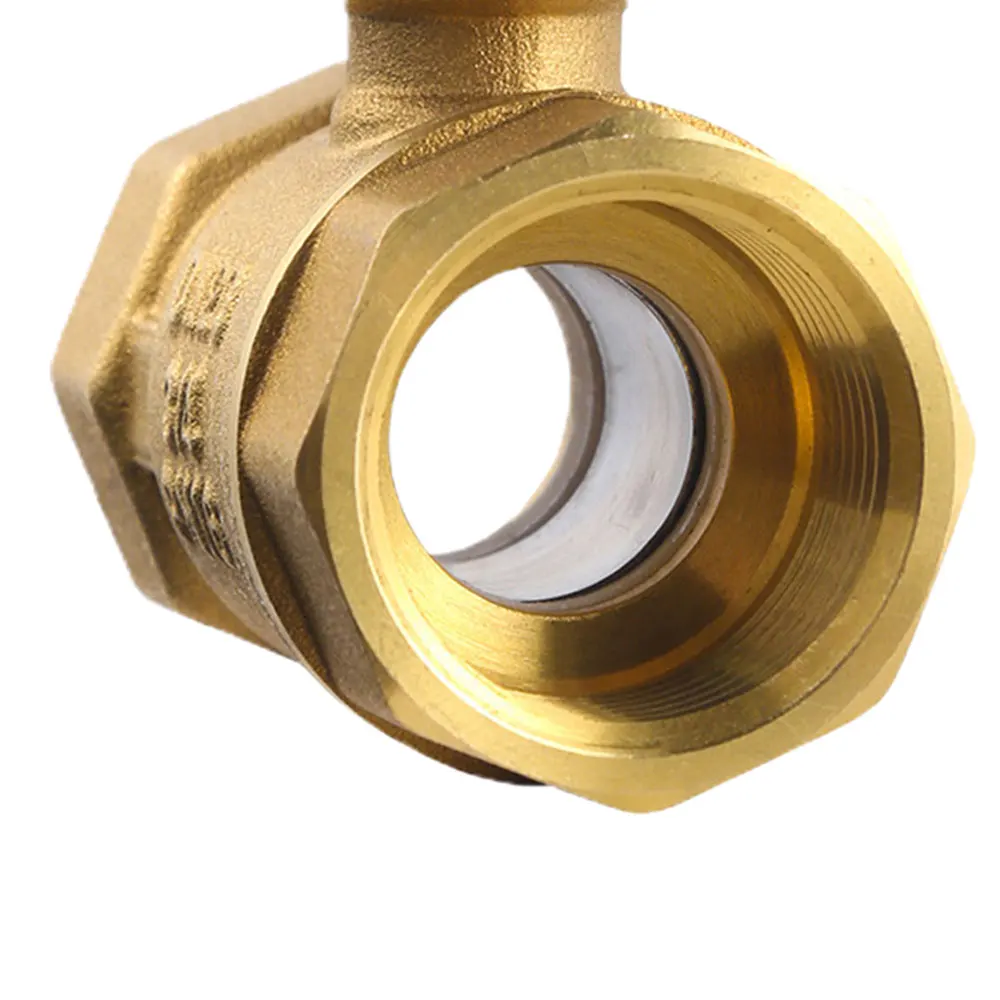 Motorized Electric Ball Valve Manual Switch Actuator 2-way DN15 DN20 DN25 DN32 DN40 DN50 Reduced Caliber 220V DC AC 24V 12V
