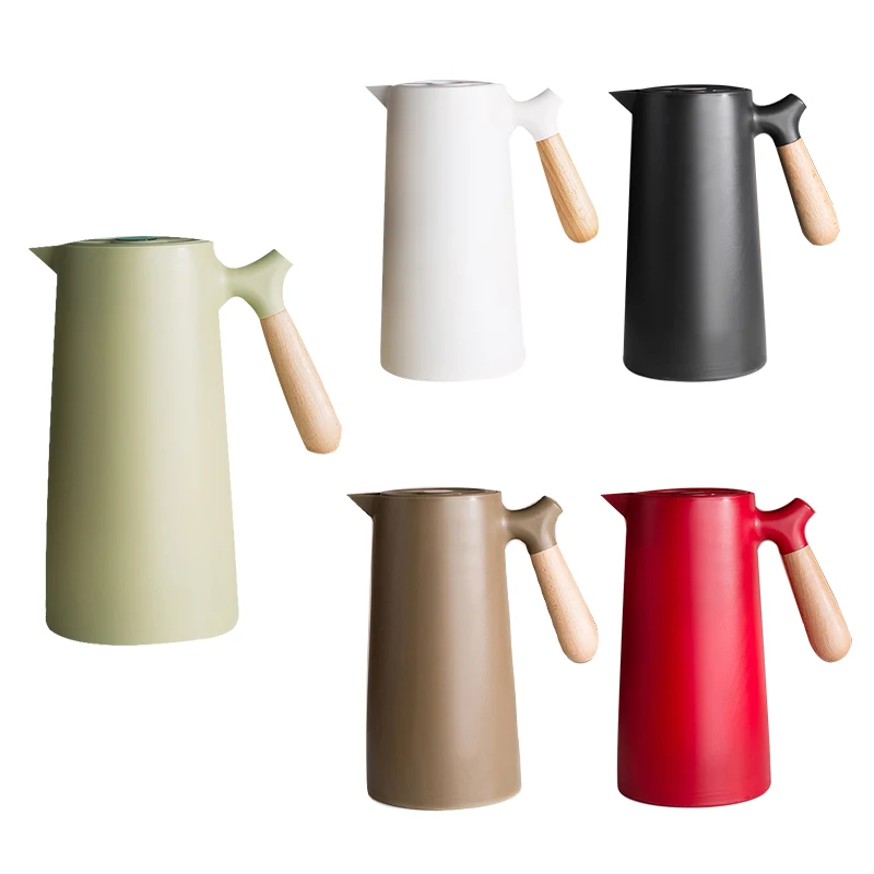 NORDIC 1L HOUSEHOLD Large Capacity Thermal Insulation Kettle Pot Glass Liner Thermal Hot Water Bottle