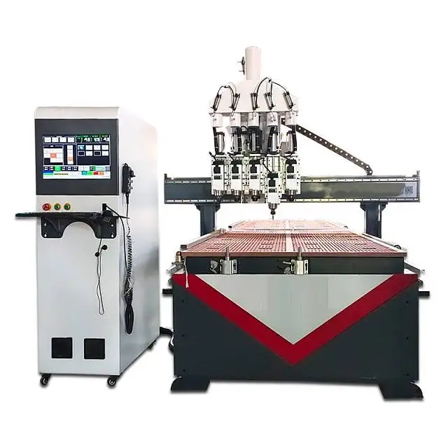 3d 5-осевой фрезерный станок с ЧПУ для резьбы по дереву, Eps/ПСВ (обрабатывающий центр Dte1825, пенополистирол автомат для резки, Eps фрезерный станок с ЧПУ