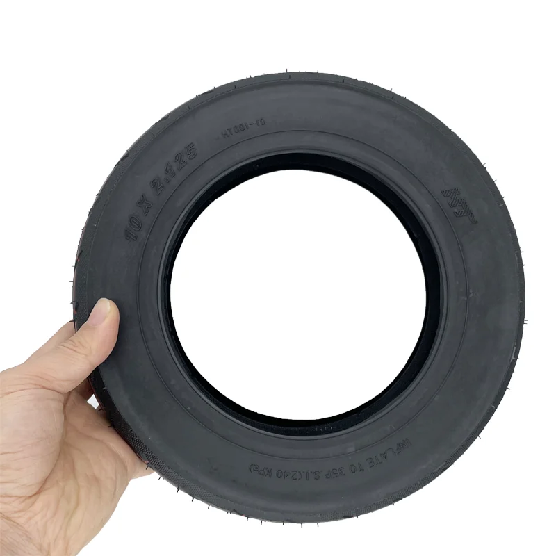 Fast delivery 10 inch tubeless 10x2.125 pneumatic rubber tire for scooter parts & accessories