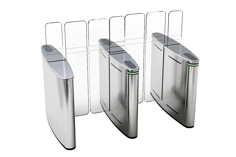 High speed luxury revolving door of fully automatic office building swing barrier turnstile gate