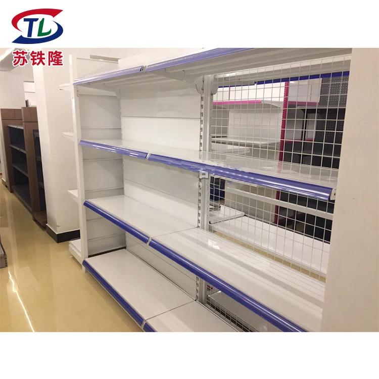 Новый тип Лидер продаж полки для гондолы супермаркета с одной и двухсторонней задней
