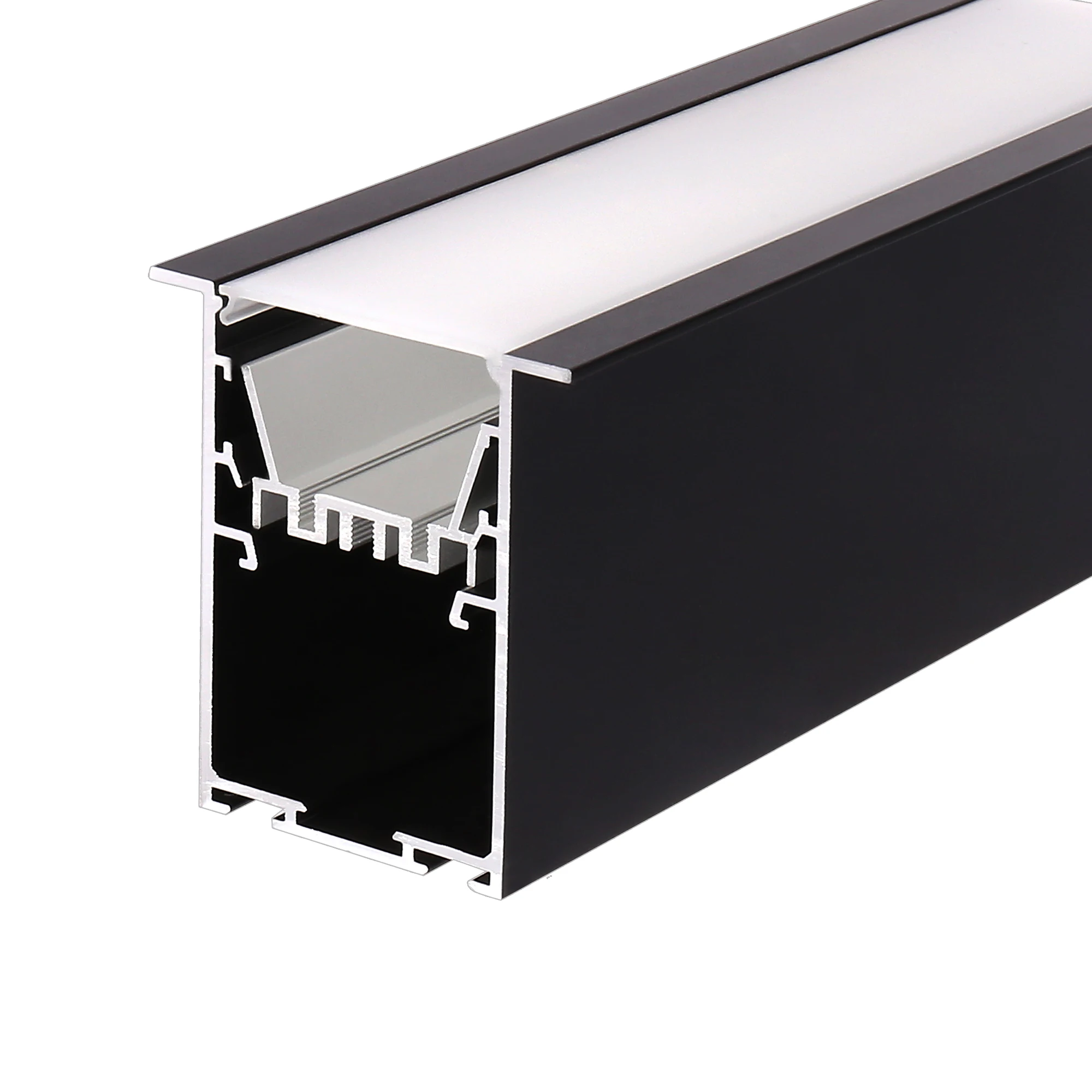 50 mm width driver built-in recessed LED linear   light   for industrial  lighting commercial  hotel office school