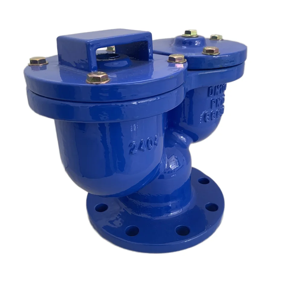 Ductile Cast Iron PN16 Air Release Valve Automatic Double Orifice Water Manual Electric Power High Safety Control General