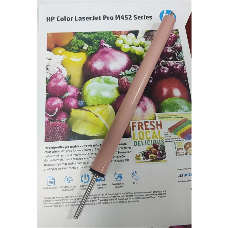 Color LaserJet Pro M452 MFP M377 M477 M479 Fuser Rollers Lower Water Foam Pressure Roller