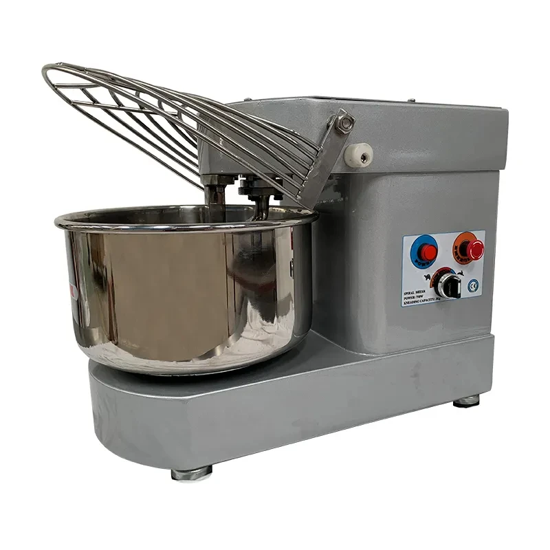 dough mixer 15 kg 30 qt spiral mixer automatic working with program setting
