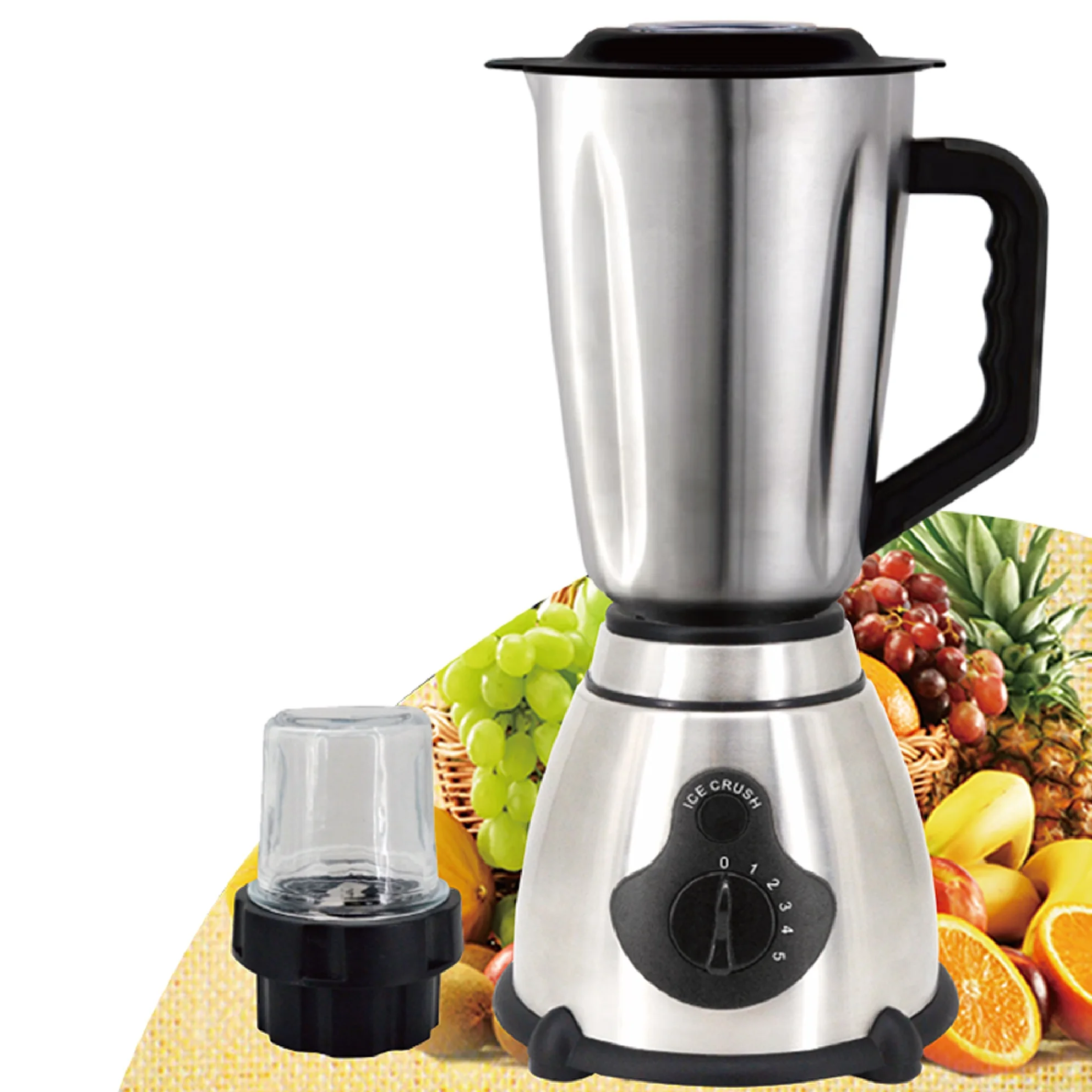 Household Blender and Mixer 1.5L Stainless Steel Jar Fruit Blender Ice Crush Grinder  electric blender