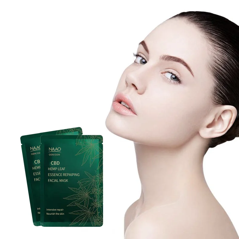 
Private Label OEM Anti Aging Moisturizing Nathural Private Label Korean Skin Care Face CBD Mask 
