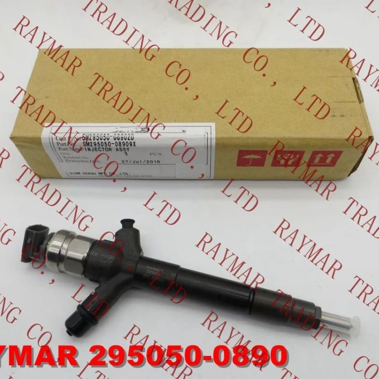 Genuine diesel common rail fuel injector 295050-0890 for L200 4D56 EURO 5 1465A367