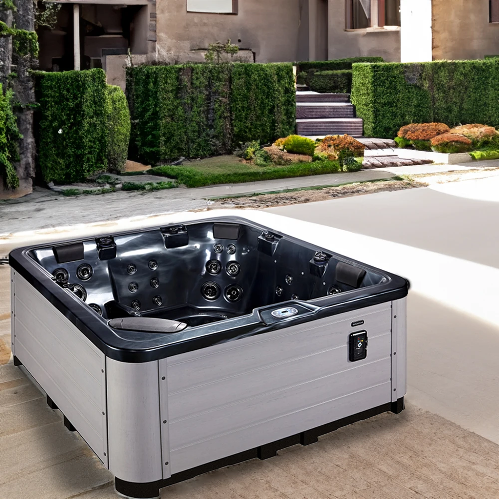 Sunrans Modern Design 5 Person Outdoor Balboa Whirlpool Spa Bathtub Massage Hot Tub