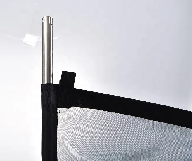 Durable Indoor Outdoor Lightweight Portable Mesh Fabric Magic Safety Baby Cat Dog Pet Gate