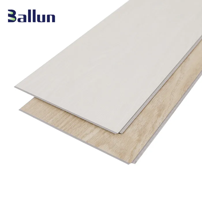 5mm with 1.5mm IXPE SPC Luxury   plastic floor tile oak  plastic floor tile oak 4mm stone click vinyl spc flooring