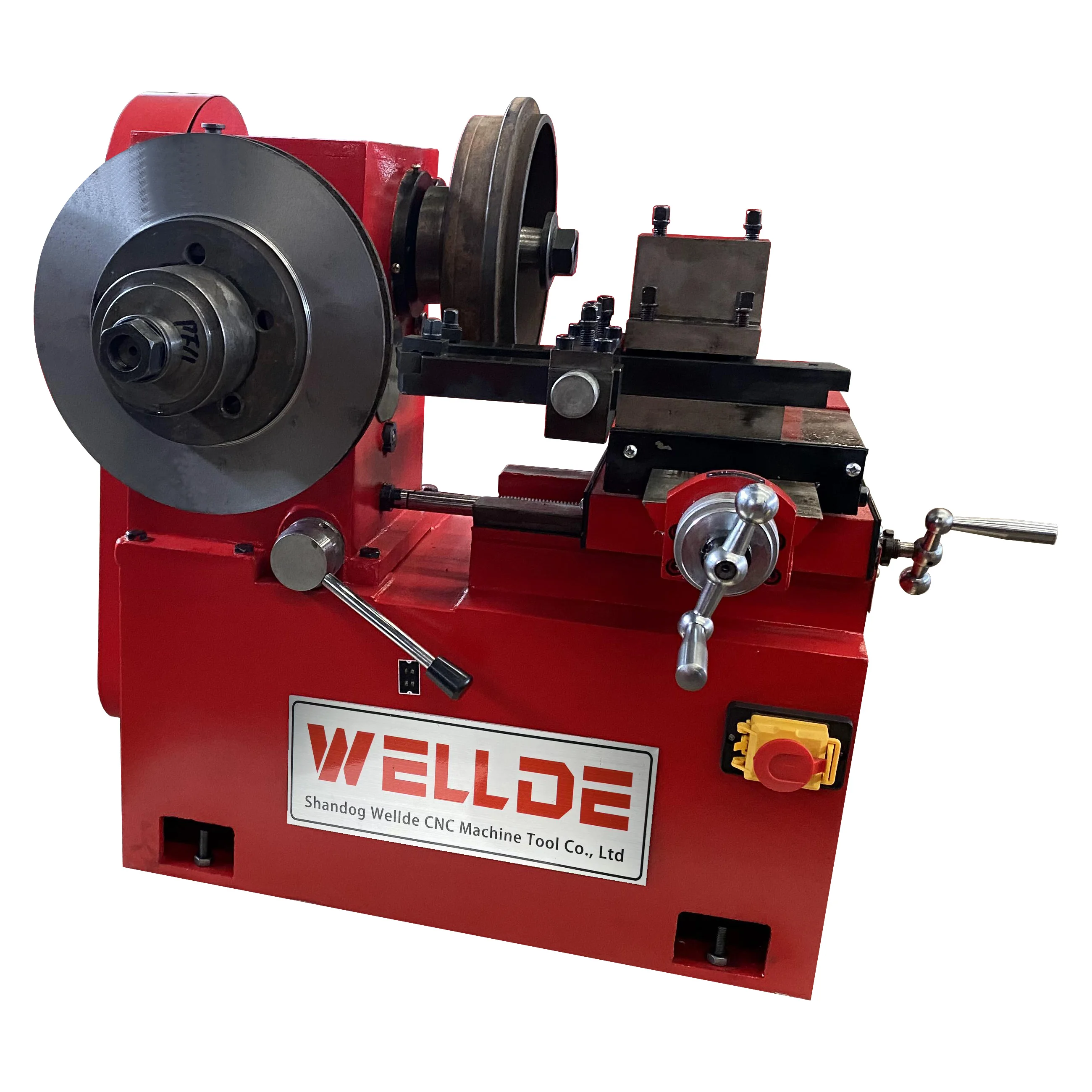 WELLDE  Factory Price Disc Drum Brake Lathe C9335 Grinding Machine For Lathe