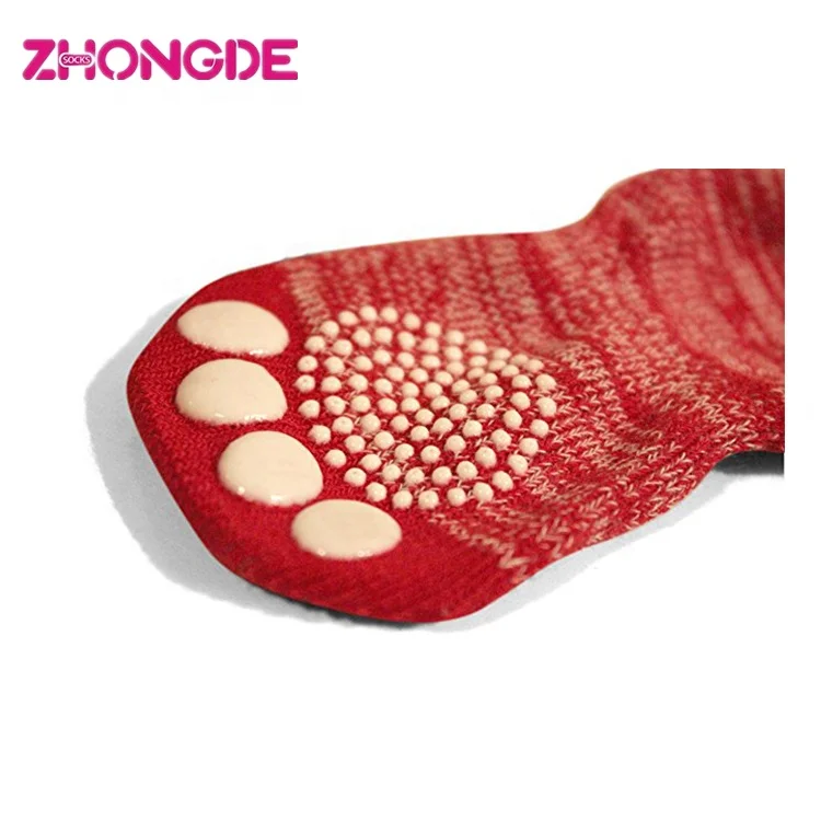 Custom cute paw non slip pet dog & cat socks