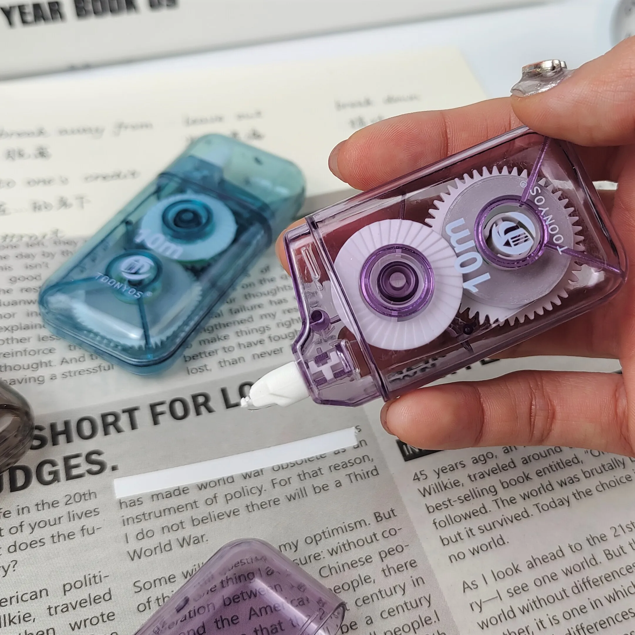 School Suppliers Office Wholesales Customized Smooth Correction Tape for Kids