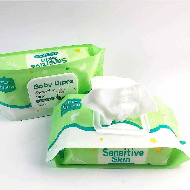 natural care water based cotton dental baby wipe