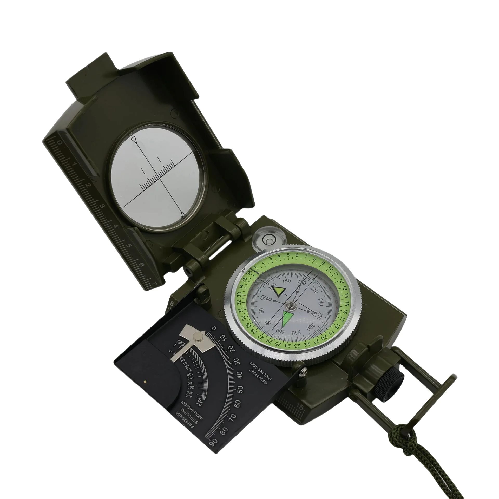 2024 High Quality Professional Rule Compass Metal Multifunctional Compass with Carry Bag
