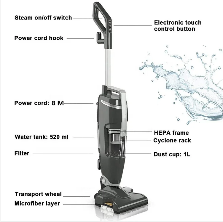 
Cordless Handheld & Stick Vacuum Cleaner 2 in 1, Rechargeable Li-ion Battery Powerful Light weight mop vacuum cleaner 