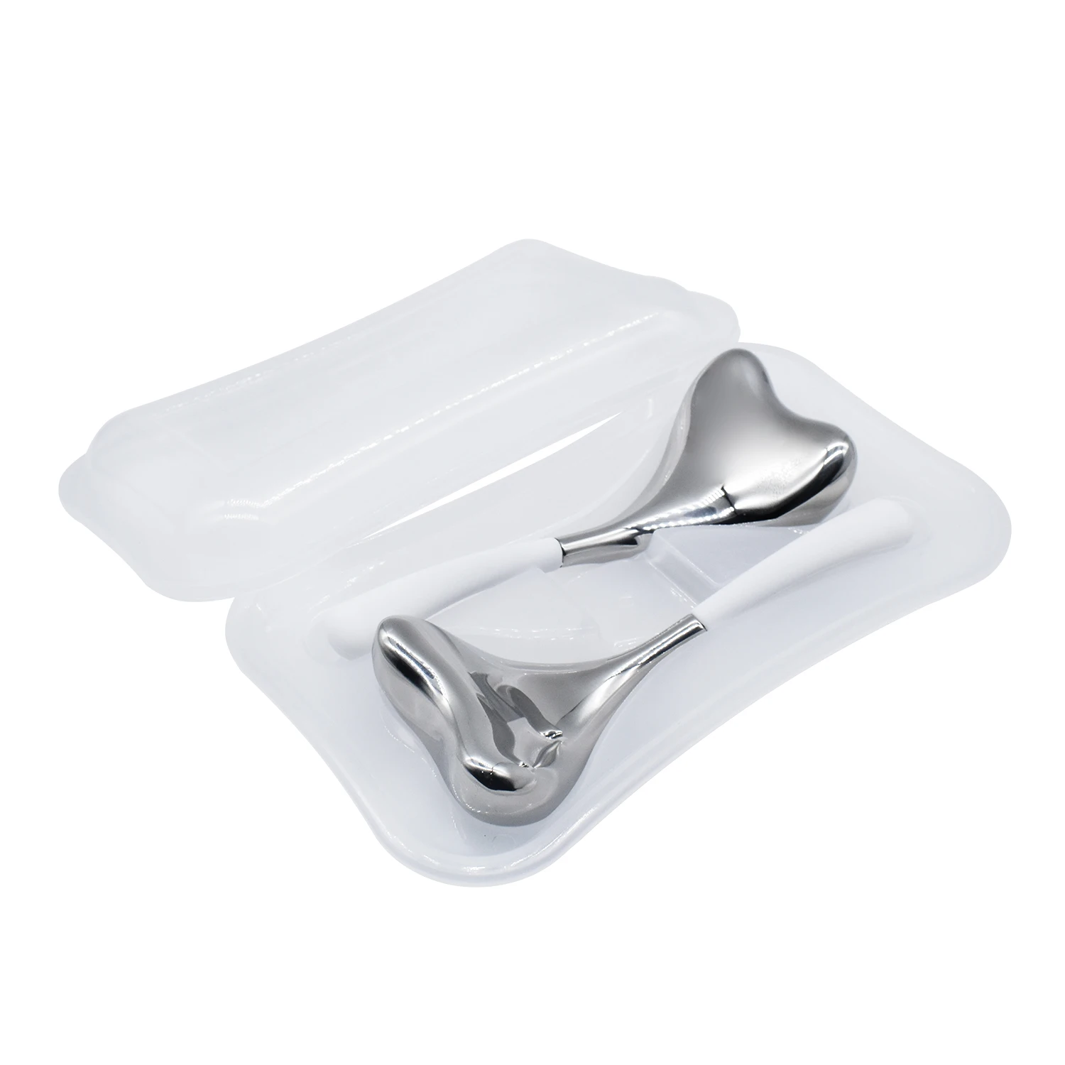 Mermaid Shape Spoons Cooling Globes Face Massager Facial Cryo Sticks