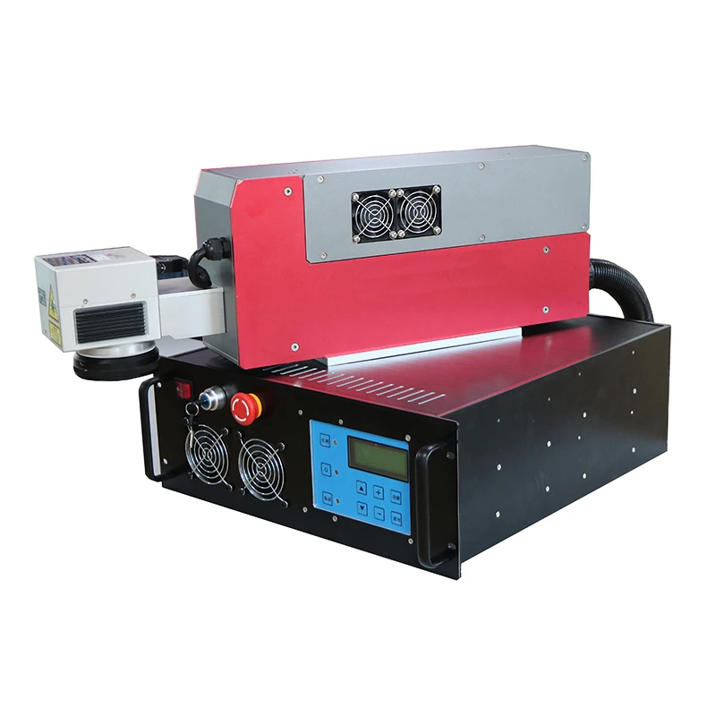 2021 новый продукт выпуск 10 Вт 20 Вт зеленый лазерный код Дата Время печати маркировочная машина пищевая медицина упаковка постоянная маркировка