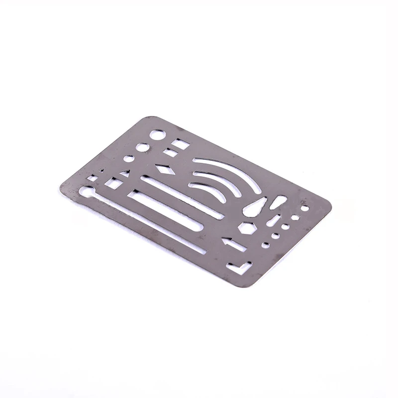 Hot Sale Stainless Steel Multifunctional Office Supplies Illustration Drawing Metal Template