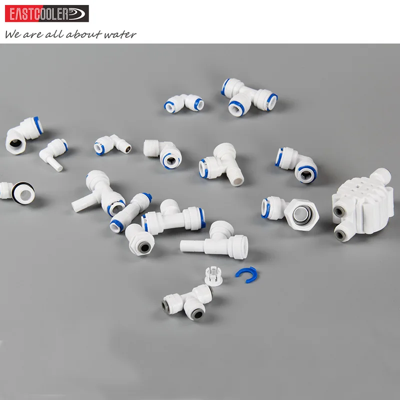 12mmx12mmx12mm 3-way union Push tube fitting for  RV Water filter quick connect water tube fitting