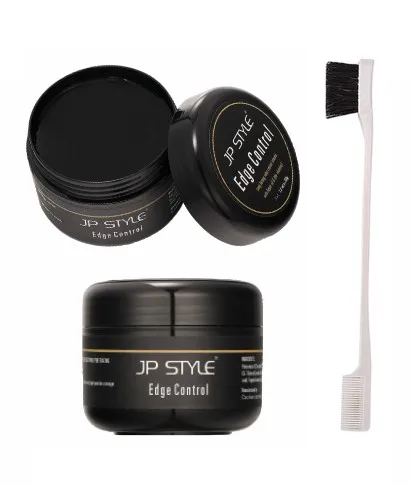 
OEM Small Size Custom Logo Strong Hold Mini Edge Control Gel for African Hair and Hair Extensions 