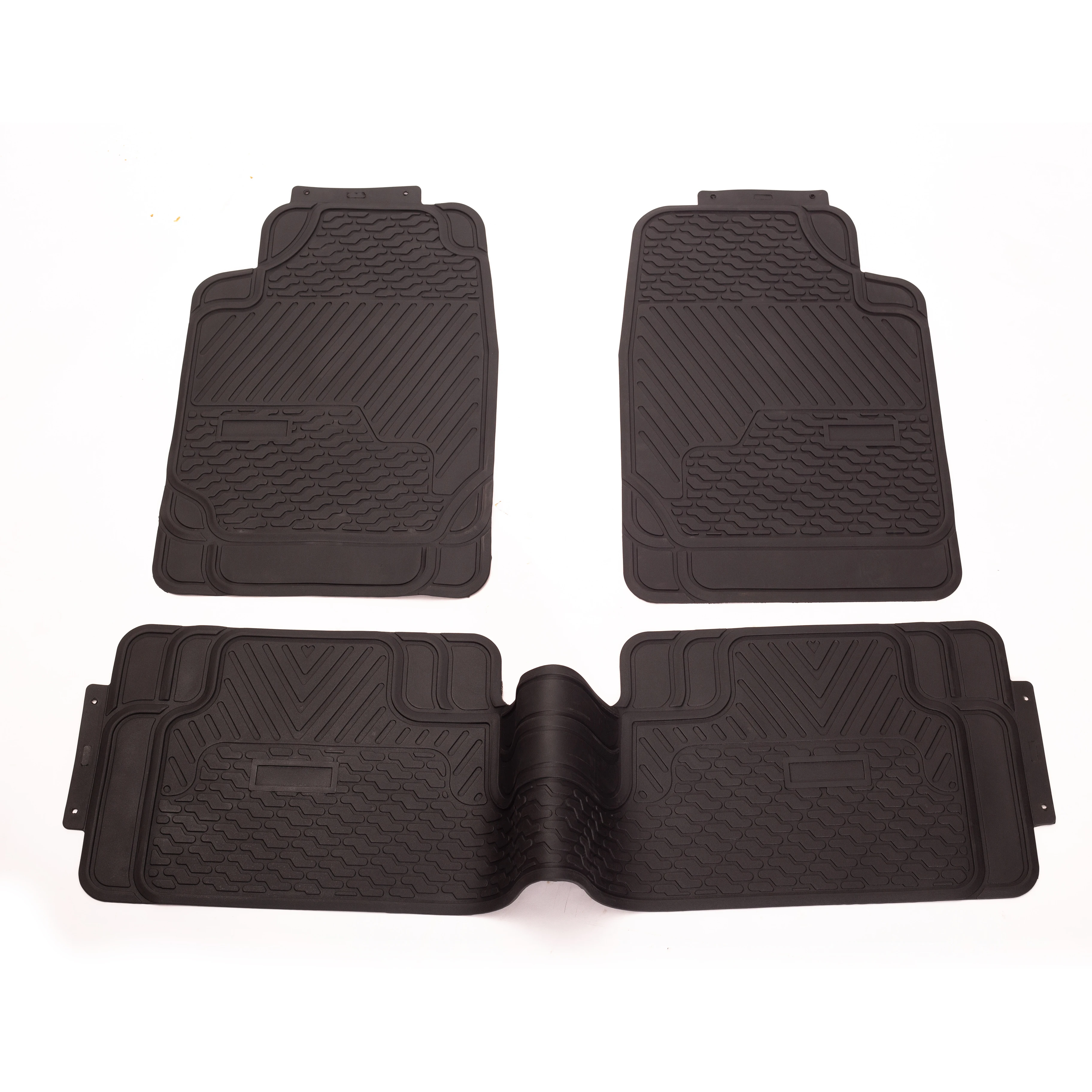 
High quality 4 pcs non skid universal durable custom wash car foot mat 