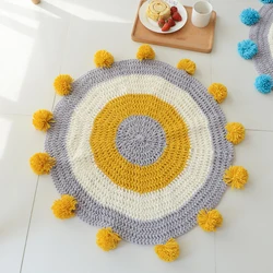 Best Selling Anti-slip Custom Home Floor Mat Concentric Circular Floor Mat