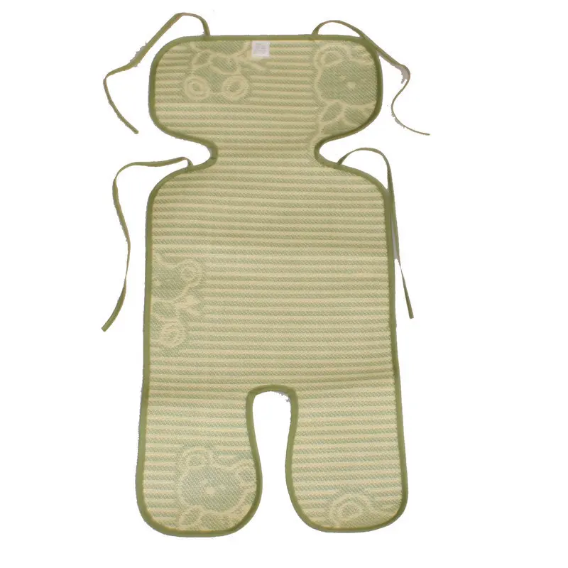 Baby stroller mat linen umbrella rattan cushion,outside travel cool mattress