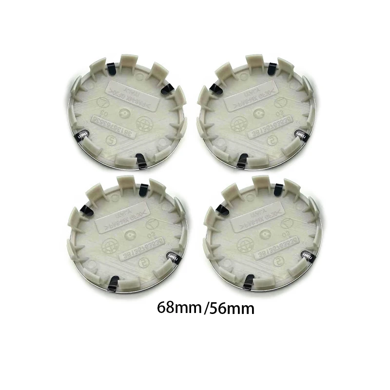 Plastic BBS Chrome Compatible BMW 56mm 68mmWheel Center Caps Wheel Tyre Center Hub Caps Cover Rim Hub Caps for BMW Accessories