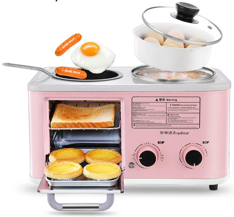 
Wholesale Hot Sale 3 In 1 Electric Oven Multifunctional Electric 3 In 1 Breakfast Maker Machine 