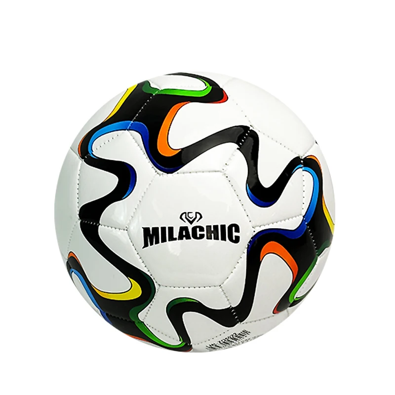 Customizable High Quality Standard Size 5 Football Dazzling colors Professional Customized PU Machine Sewing Football