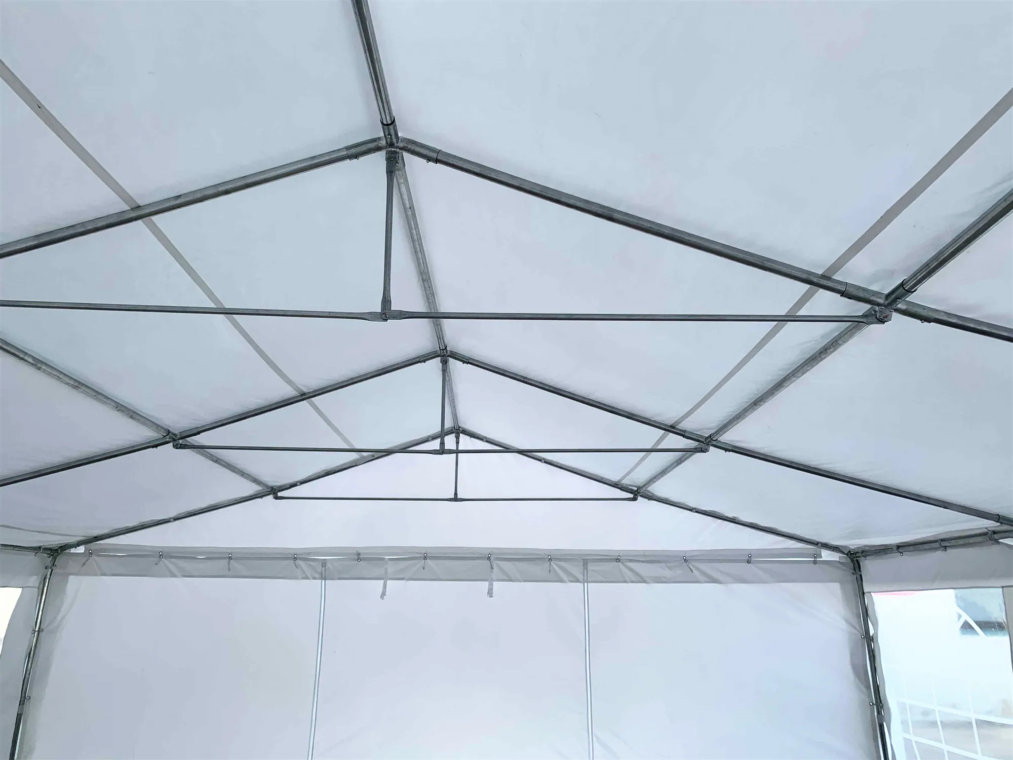 6 x6m PVC gazebo outdoor