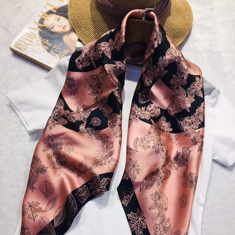 Освежающий натуральный Новая мода плюс бархат высокого качества с принтом "поп-арт" шифон льда шелка Волшебный шарф