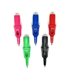 20pcs/bag Aseptic Packaging Wax Seal Anti-drying Design Tattoo Set Integrated Ballpoint Colour Pen Cartridge Needle