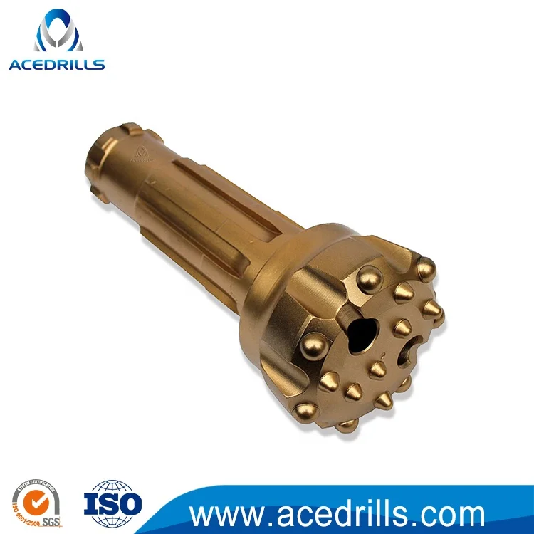 Borehole Drilling Bits Automation 115mm Convex Face Ballistic Buttons DHD340 DTH Bit for 4' DTH Hammer DHD340  Water Well