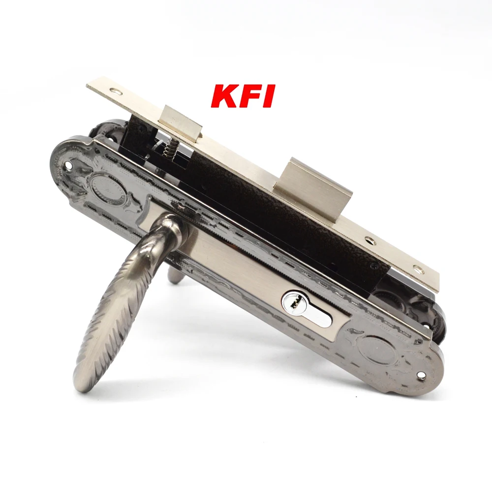 Royal style Door handle lock kit home office lever door locks with BIG size lock body